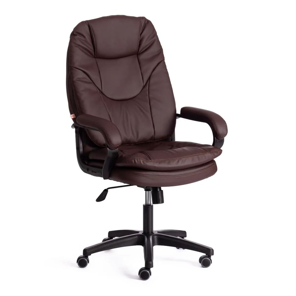 Кресло Tetchair comfort lt 22 искусственная кожа, коричневое 36-36 19381