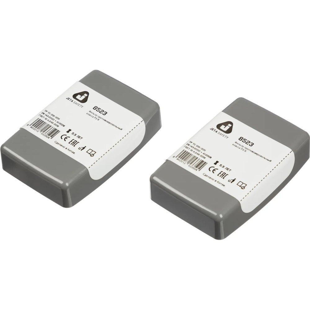 Фильтр противоаэроз JetaSafety6521P3R/8523 аэроз 50ПДК 2шт/уп