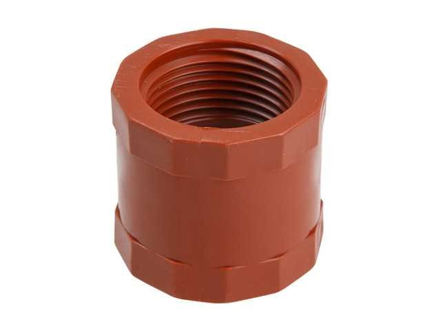 Муфта ПП AV Engineering 1/2' с внутренней резьбой, коричневая AVE159012