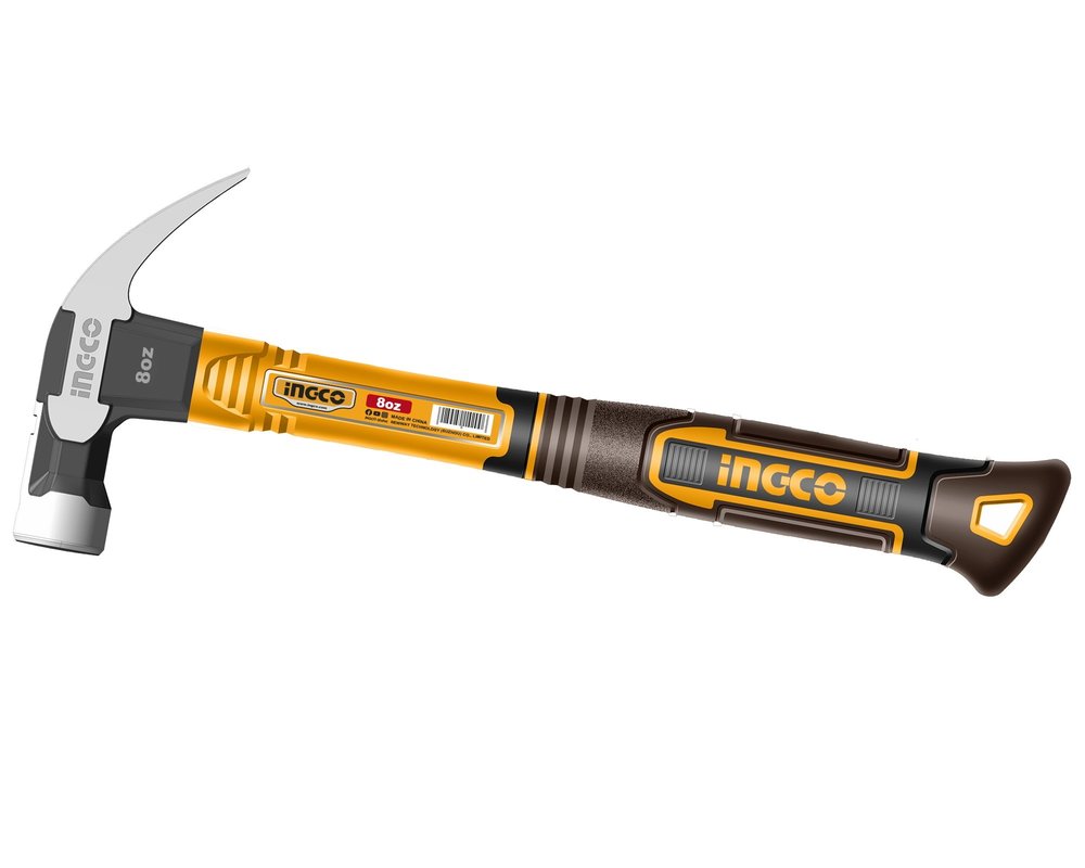Молоток-гвоздодер INGCO SUPER INDUSTRIAL 220 г HCH81008
