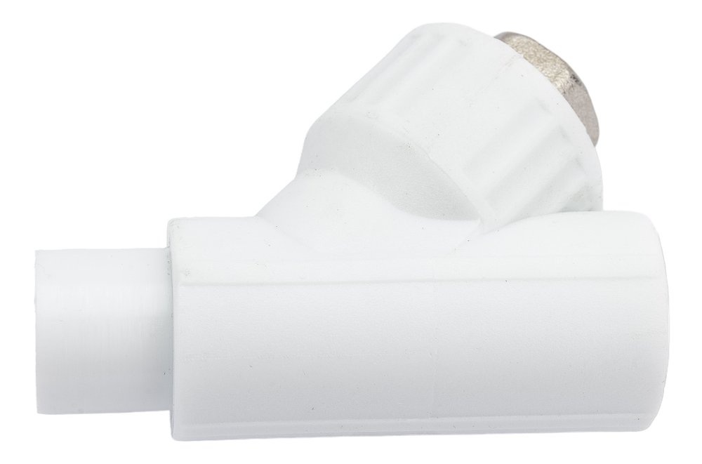 Сетчатый фильтр VALFEX PP-R белый, 20х45°, вн/нр пайка 10142020 036-0619