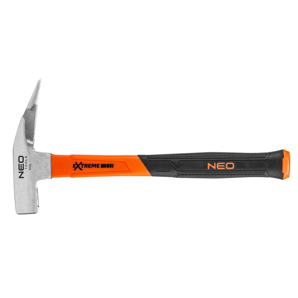 Шиферный молоток NEO Tools 600 г,  рукоятка из стекловолокна 25-131
