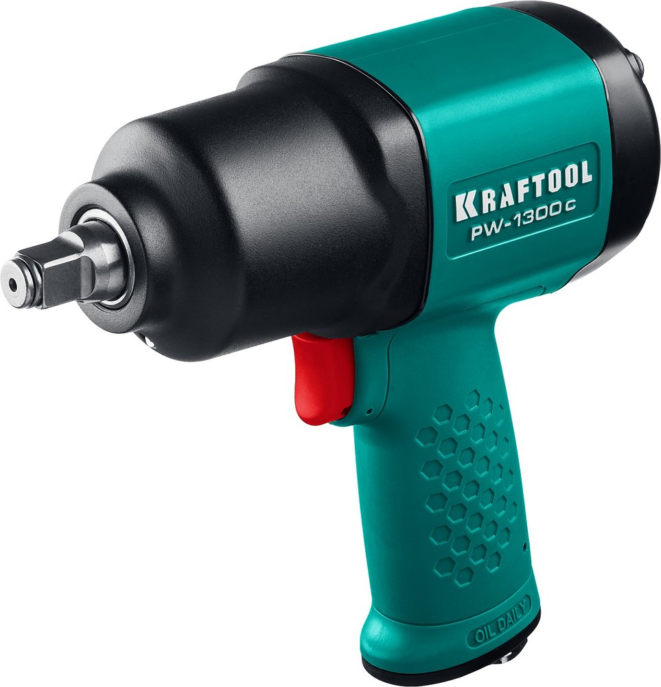 Ударный пневматический гайковерт KRAFTOOL PW-1300c, 1/2' 1300 Нм 64205