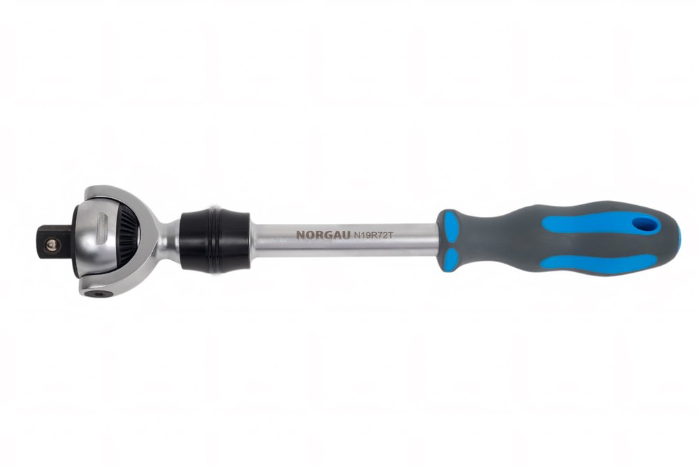 Трещотка с поворотной головкой 1/2' NORGAU N19R72T Industrial 063781001