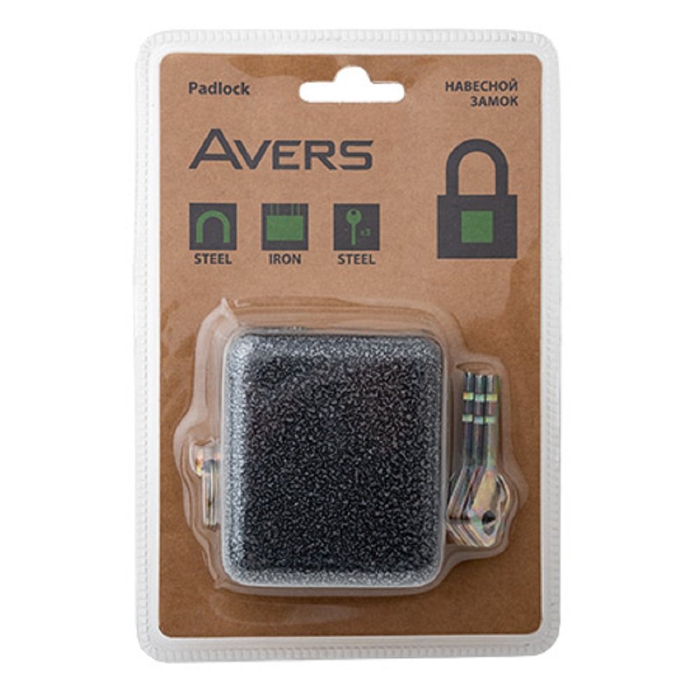 Навесной замок Avers PD-15-80-Blister 00022994