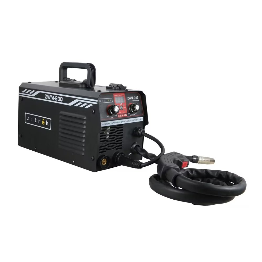 Сварочный полуавтомат Zitrek ZWM-200 MMA/MIG/MAG, 200 A, проволока 0.5 кг 051-4689