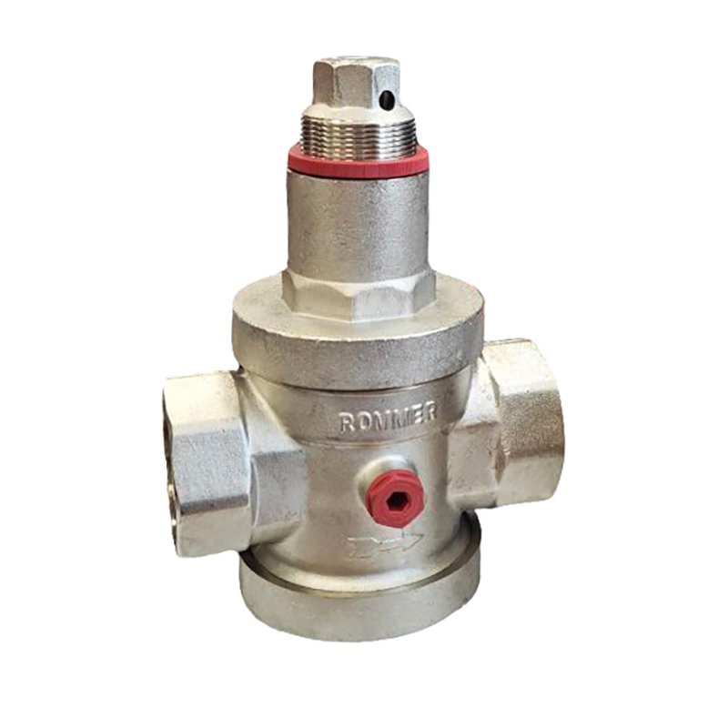 Редуктор давления ROMMER RVS-0008-000020 PN25 вн/вн 3/4 с выходом под манометр RG00921SM0CQJP