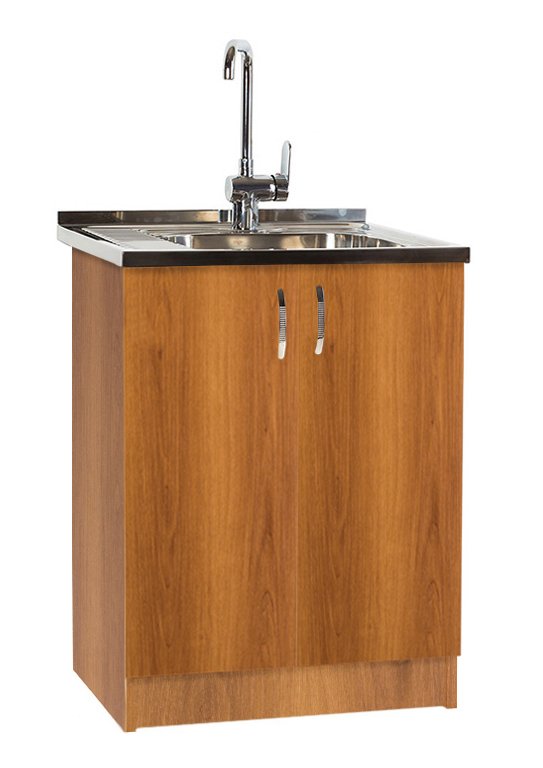 Тумба SANTREK 60х60, цвет ольха, 2 дверцы, ЛДСП 12854