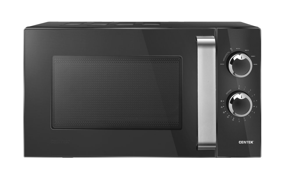 Микроволновая СВЧ печь Centek CT-1570 черный 900W, 23 л, 6 режимов, увеличенный объем камеры