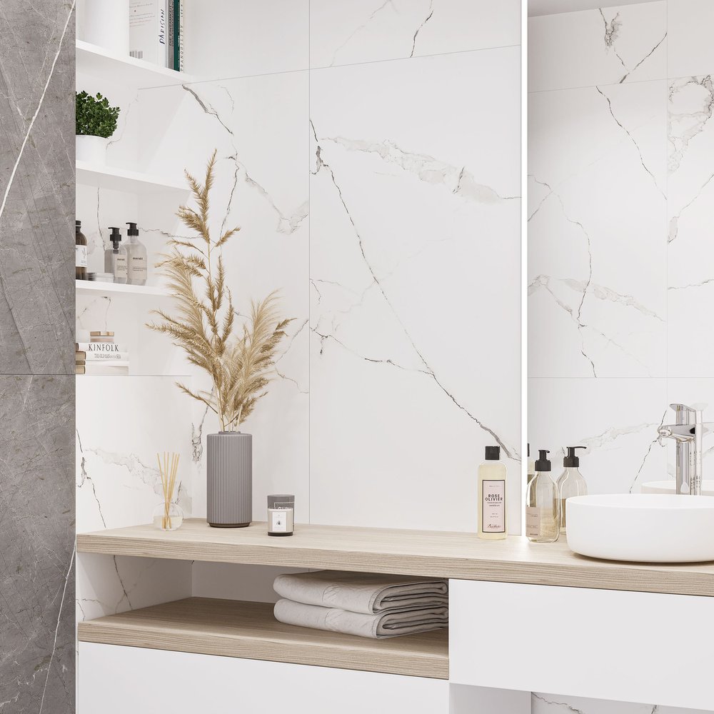 Керамогранит CULTO WHITE MARBLE 60x120 матовый, упаковка 1,44м2 УТ-99903675