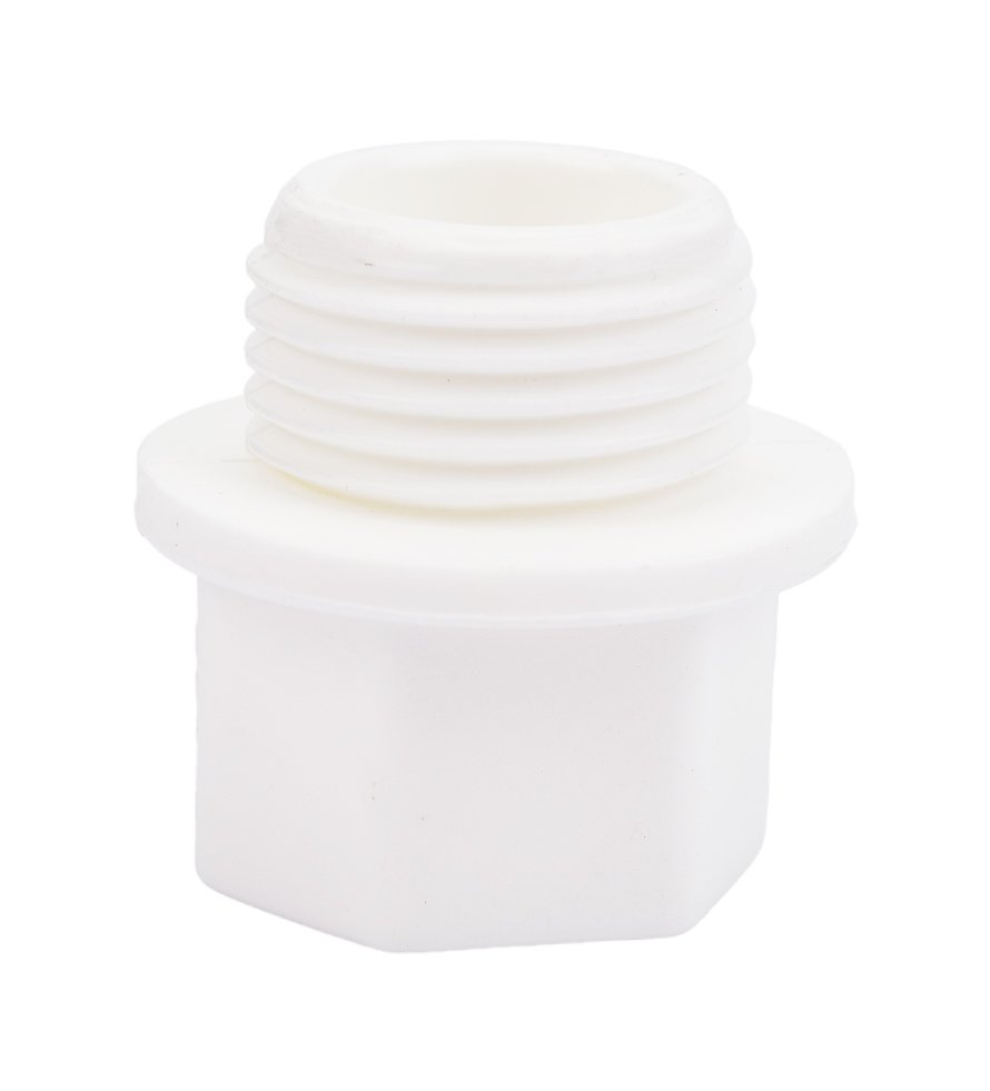 Резьбовая заглушка PRO AQUA PP-R Белая 1/2 PA15508Pb
