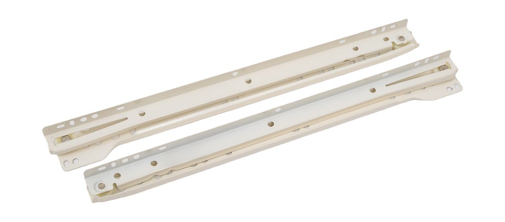 Роликовая направляющая STARFIX DS10 350 мм, белая, 2 шт. SMF-10147