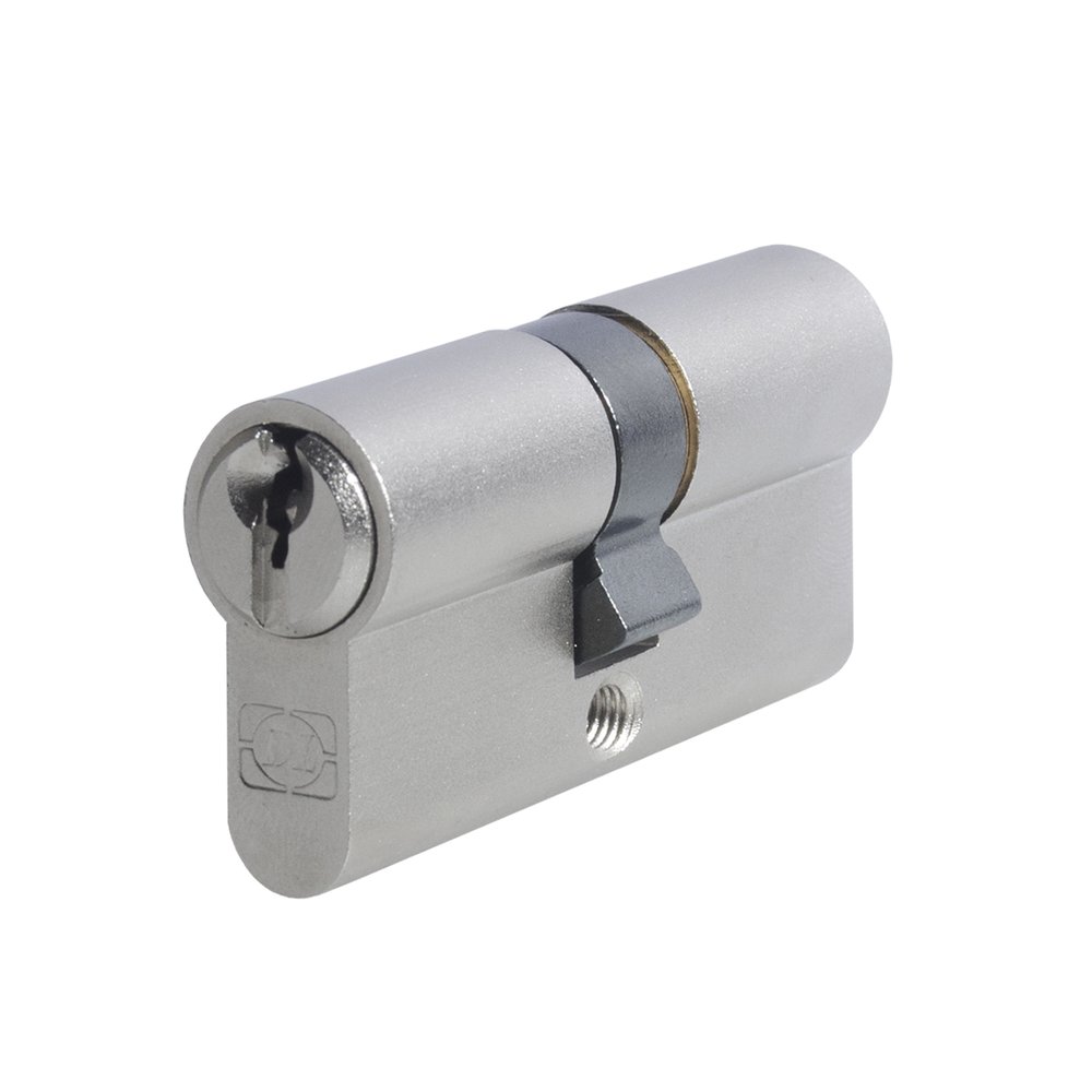 Цилиндр DOORLOCK DL Standard 40x45 мм PN матовый никель 3 ключа 72037