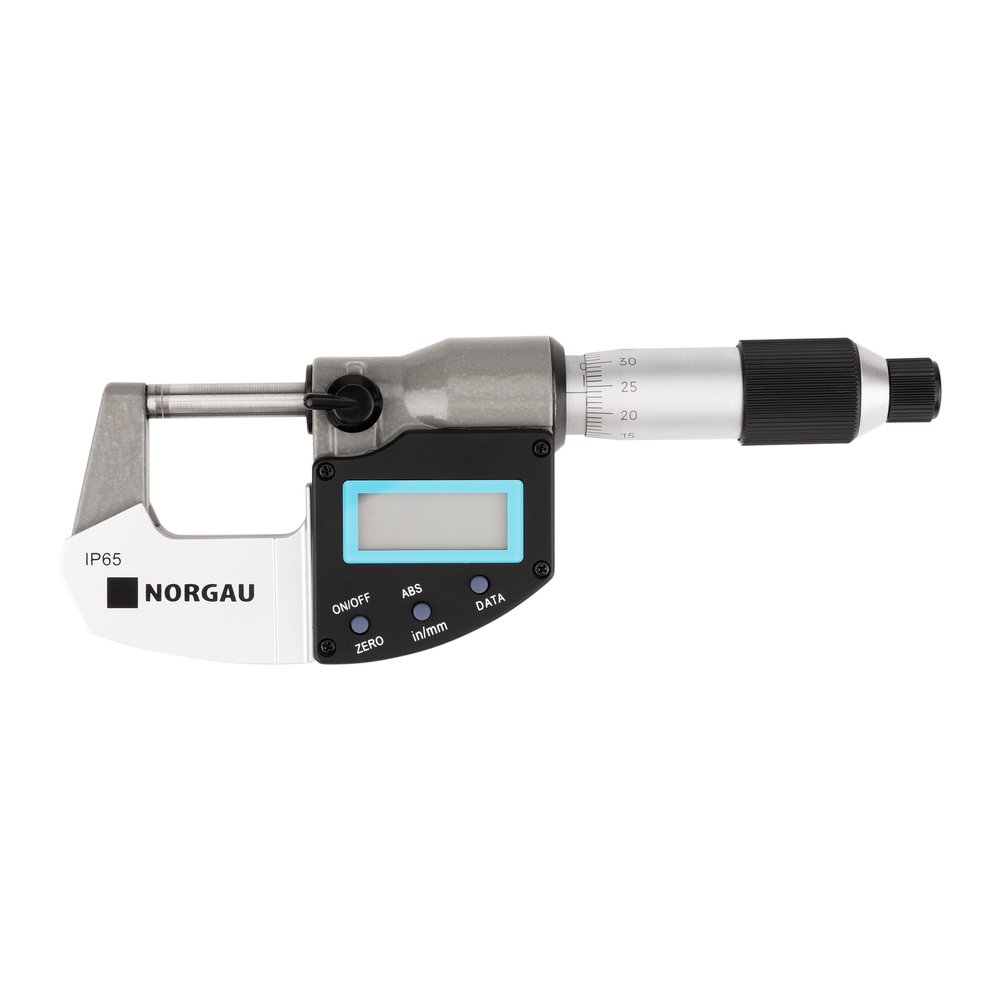 Микрометр цифровой NORGAU 0-25мм, 0,001мм/0,00005', NMD-65D с поверкой 041057001/П