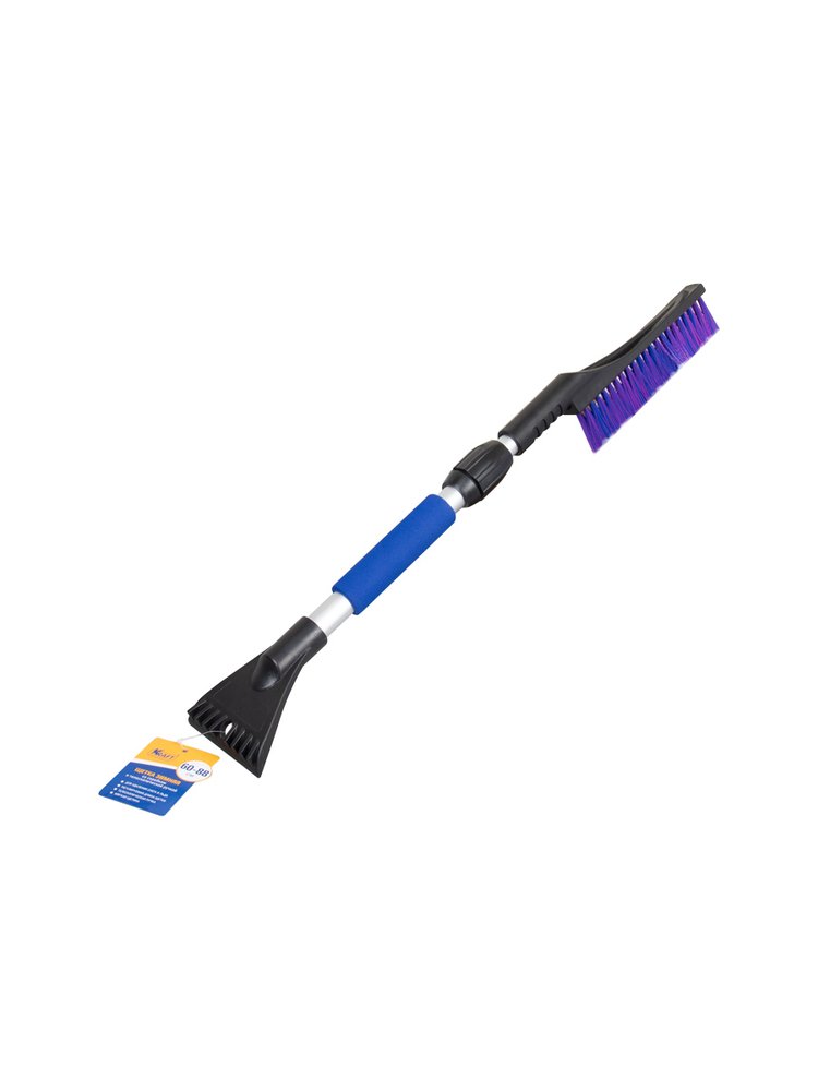 Зимняя щетка со скребком с телескопической ручкой 60-88 см KRAFT KT 830066