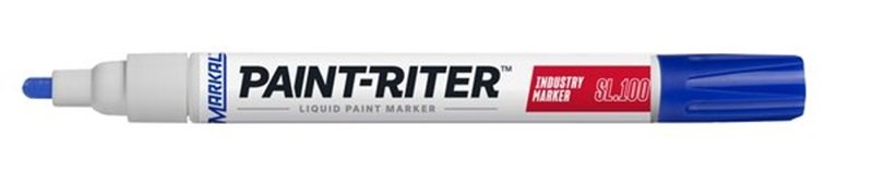 Маркер-фломастер Markal PAINT-RITER INDUSTRY MARKER SL100 BLUE / синий 31240420