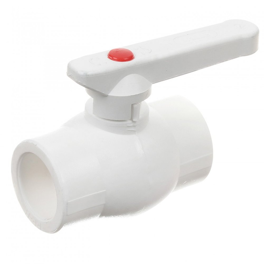 Шаровый кран VALFEX PP-R белый, 25 мм 10144025 007-7664
