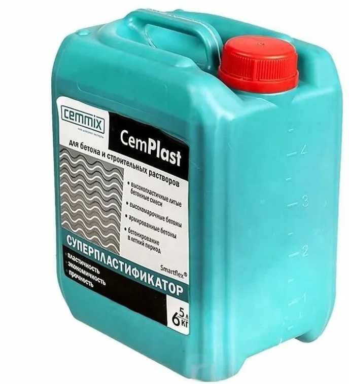 Пластификатор CEMMIX CEMPLAST 5 л 206781