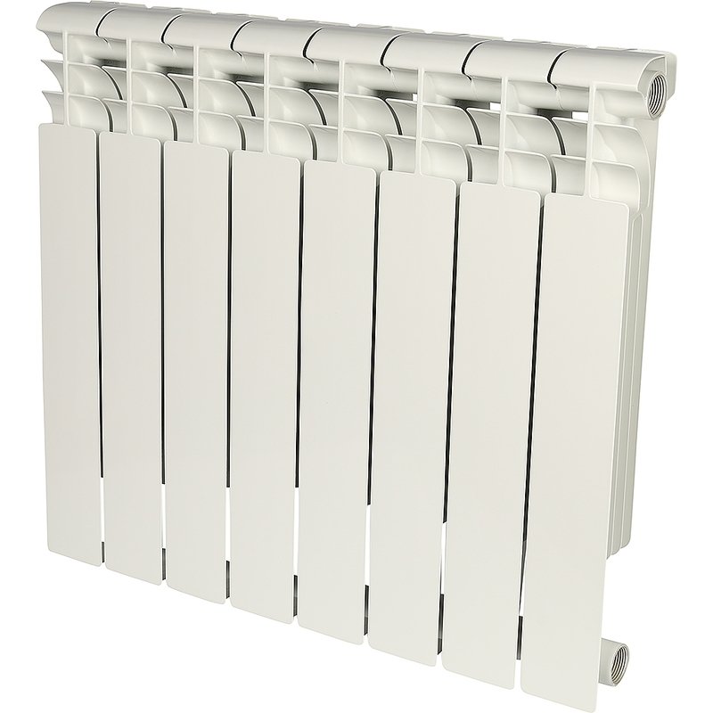 Алюминиевый радиатор ROMMER Profi 500 AL500-80-80-100 8 секций RAL9016 82484