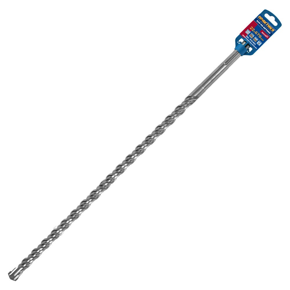 Бур КВАДРО, серия Эксперт (22х530х670 мм, SDS-MAX) ПРАКТИКА 919-693