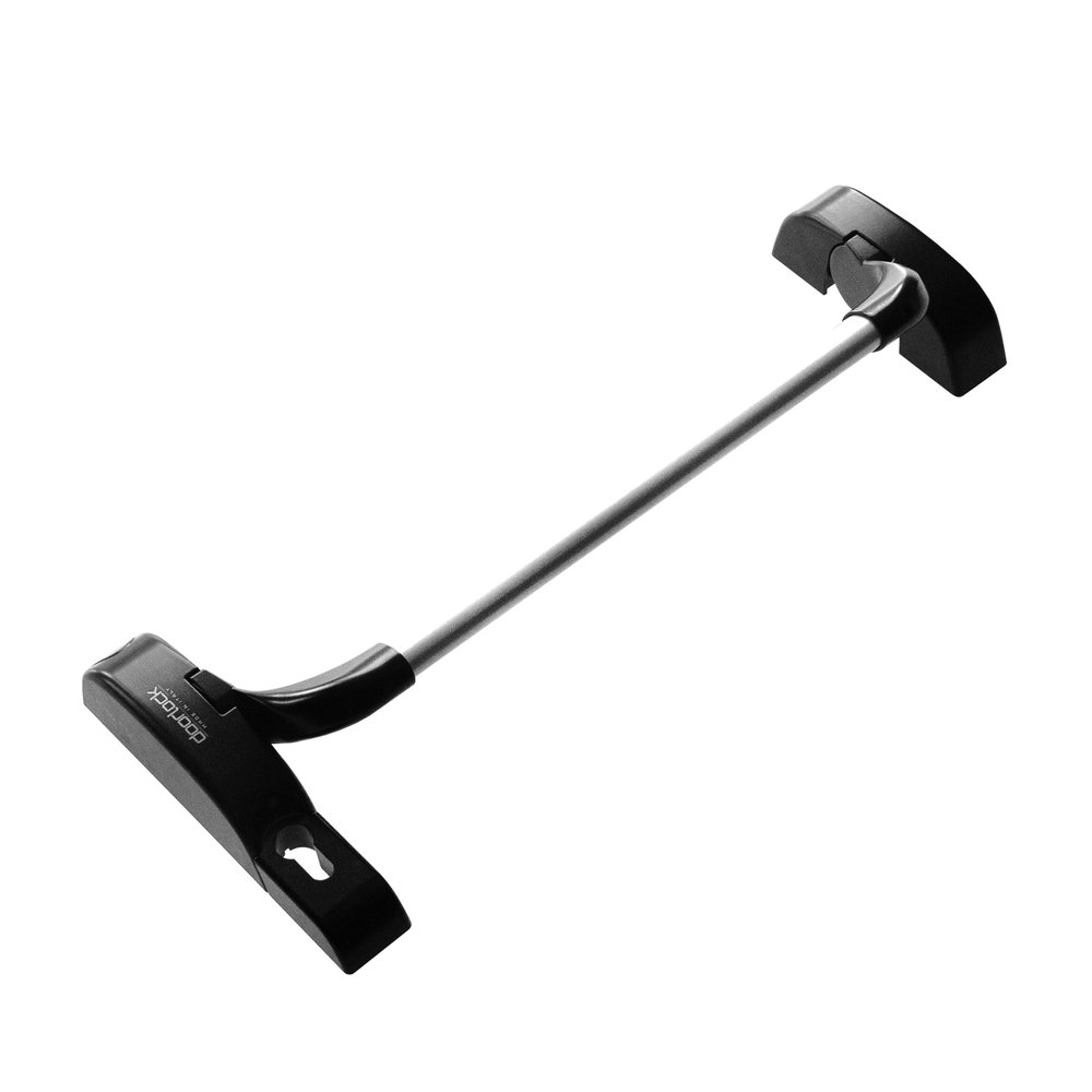 Механизм антипаник бара Doorlock DL PD910FR-BAR PZ72mm, черный, огнестойкий, без внешней ручки 75445
