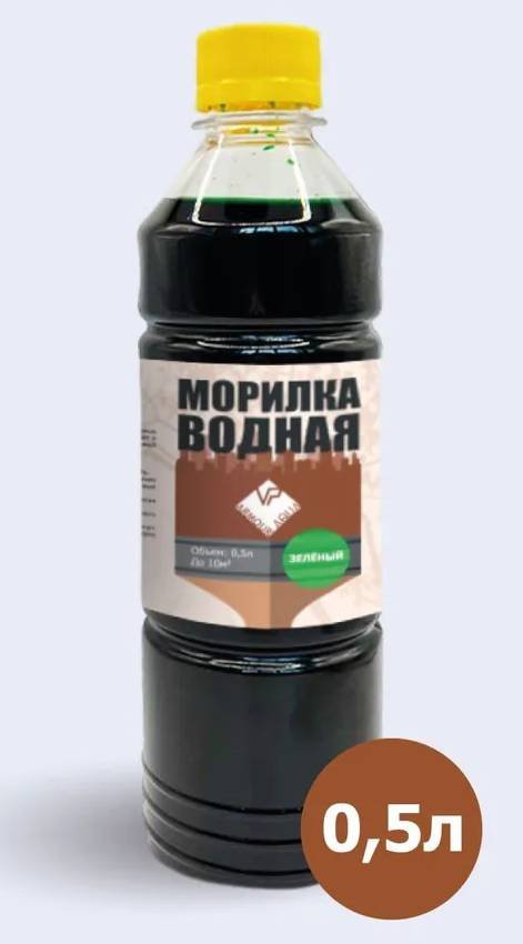 Морилка ARMOUR водная зеленый 500 мл 4673729663915