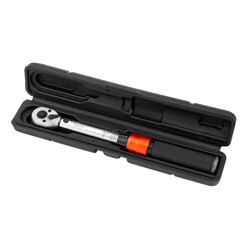 Динамометрический ключ AV Steel 1/4' 5-25Нм AV-507125