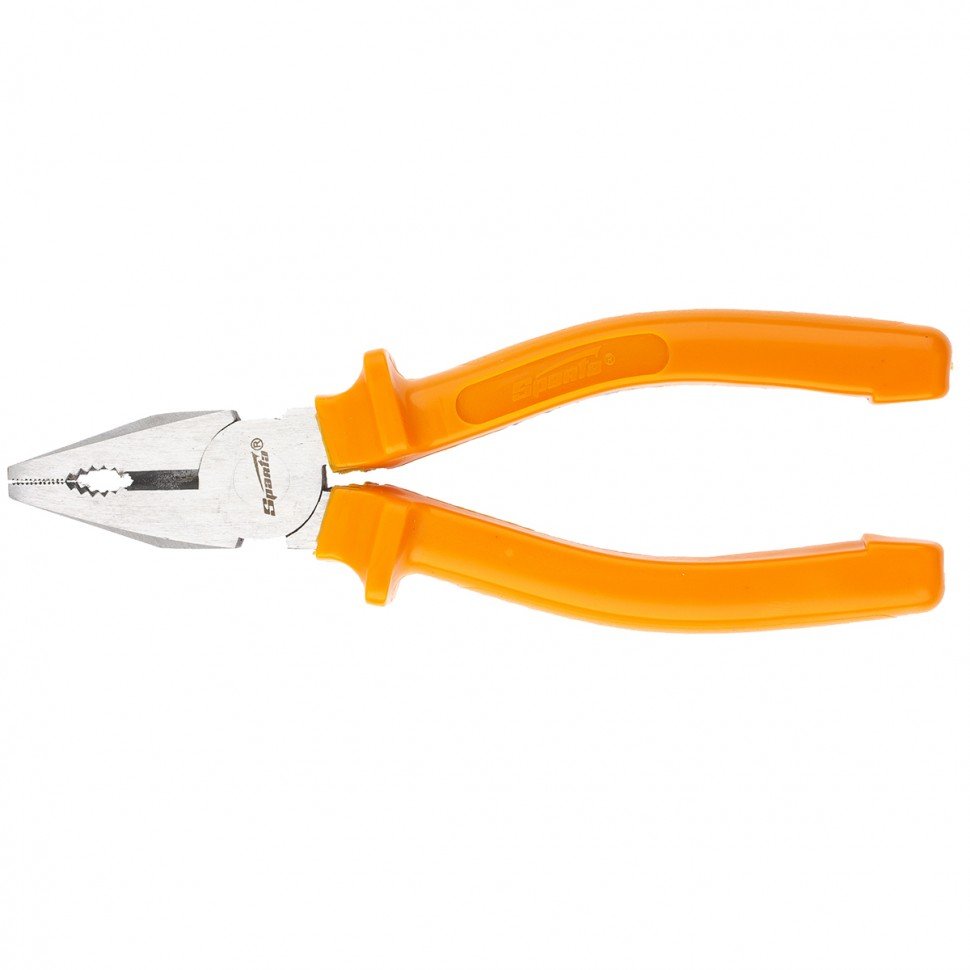 Плоскогубцы SPARTA Classic,180 мм, шлифованные, пластмассовые рукоятки// 16958