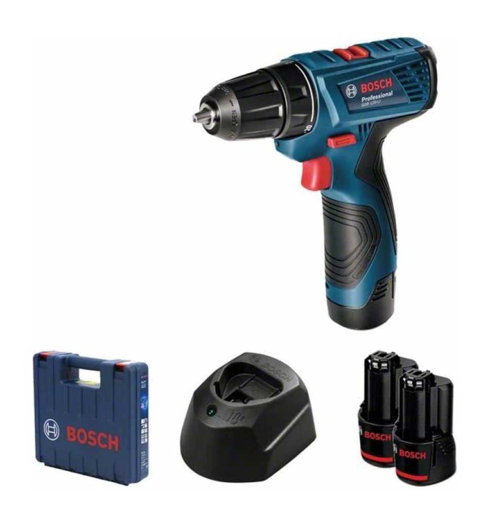Аккумуляторный шуруповерт Bosch GSR 120-LI 2 А*ч 0.601.9G8.020