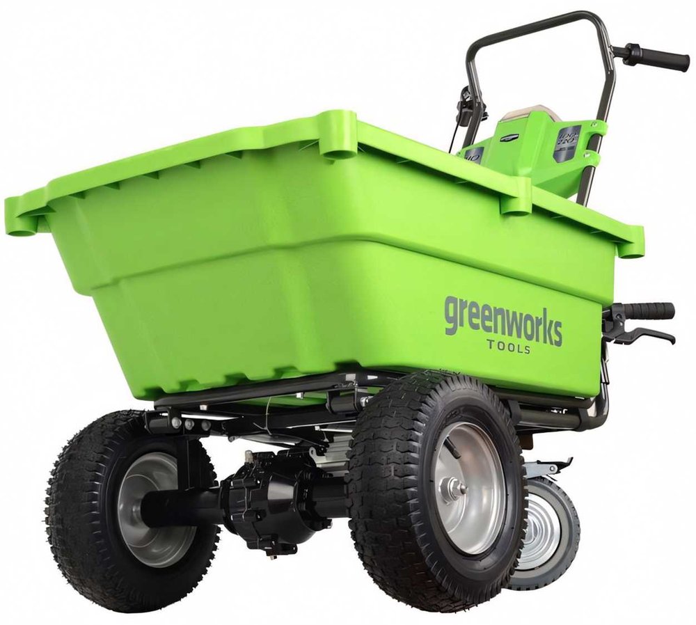 Самоходная садовая тележка Greenworks 7400007