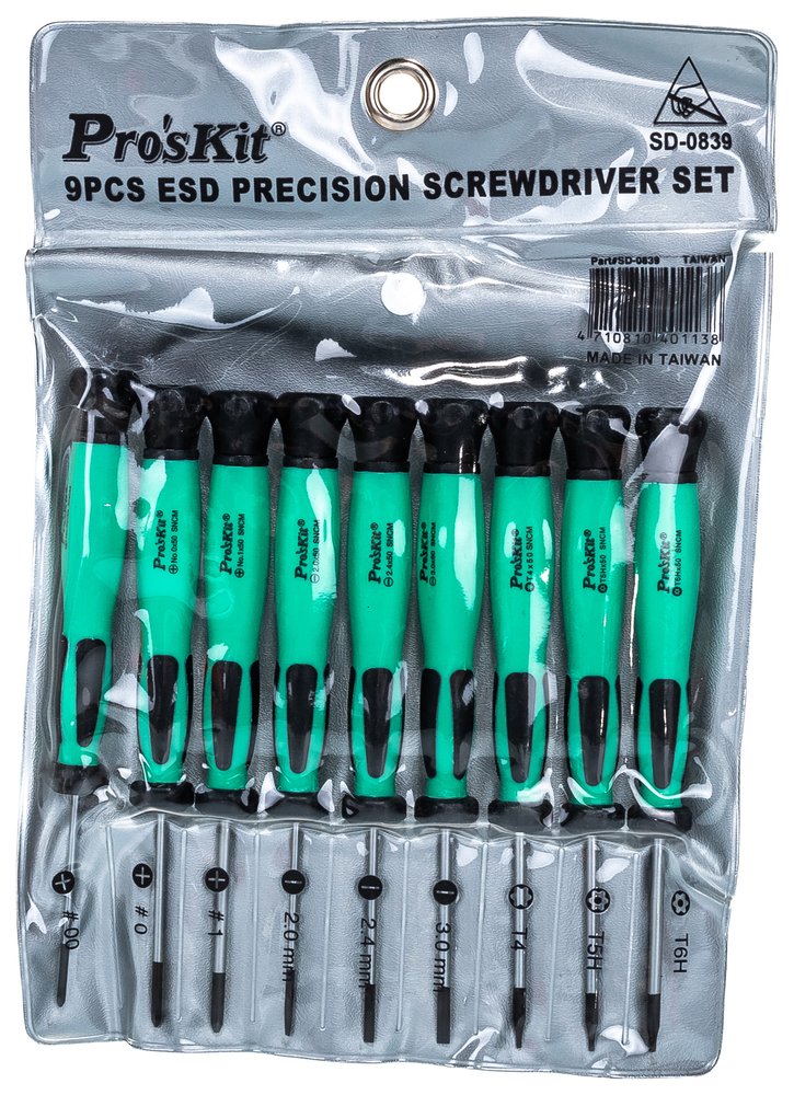 Набор отверток Pro'sKit SD-0839 00325128