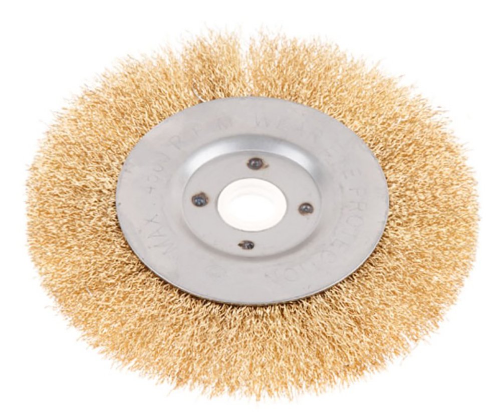 Щетка дисковая для УШМ 150x22.2 мм, гофрированная проволока Gepard GP0896-150