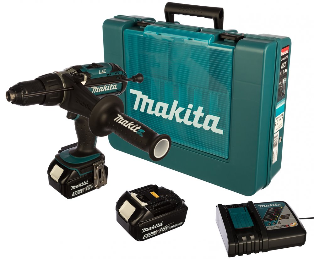 Аккумуляторная дрель-шуруповерт Makita DHP451RFE