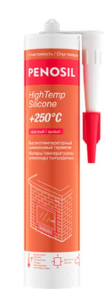 Герметик Penosil высокотемпературный красный 280 мл +250°C High Temp Sealant красный H0035Z