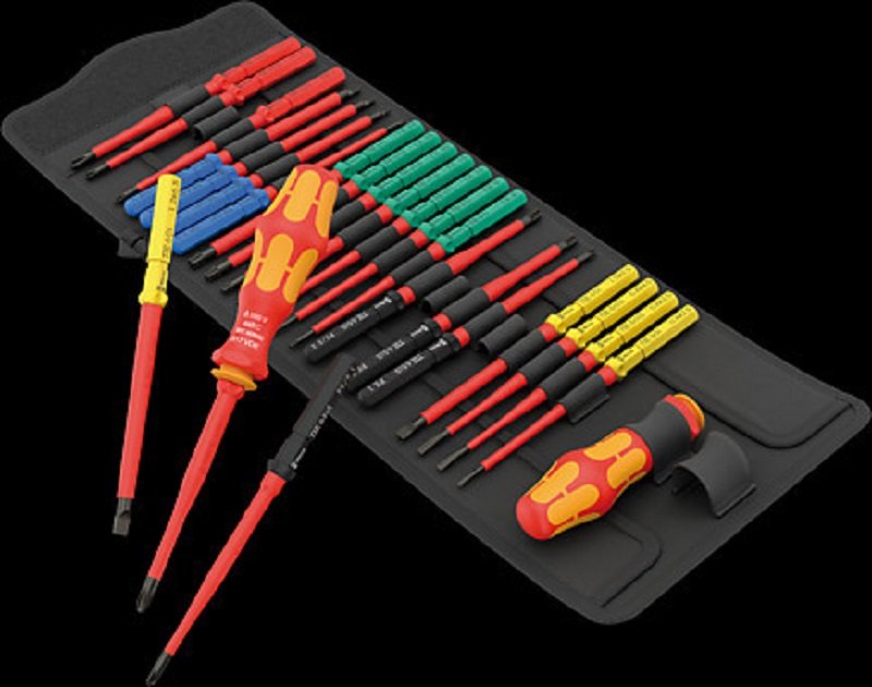 Набор бит с битодержателем WERA Kraftform Kompakt VDE Big Pack 1, 26 предметов WE-006617