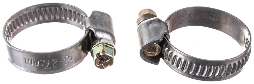 Червячный хомут нерж Gigant 16-27 мм/9 W2, 25 шт G/1/43