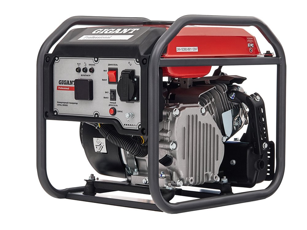 Инверторный генератор Gigant Professional (3 кВт, дисплей) GPIGL-3000O