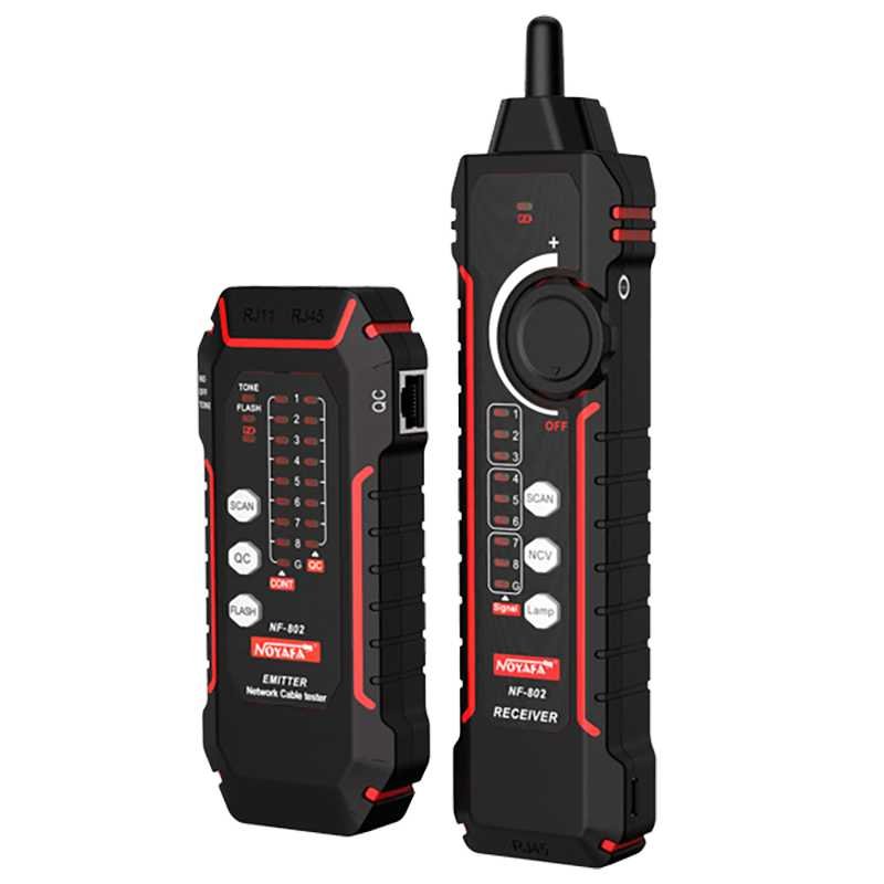 Интеллектуальный тестер сетевых кабелей NOYAFA NF-802