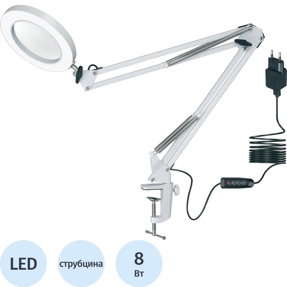 Светильник Uniel TLD-568 White/LED/300Lm/2700-5500K/Dimmer/X5