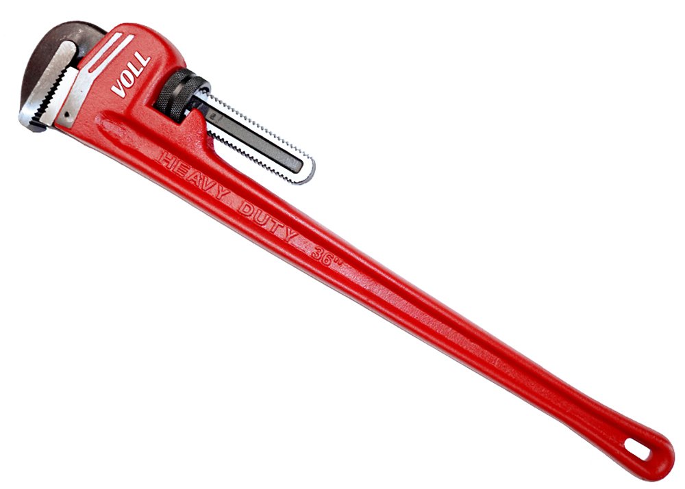 Газовый ключ VOLL Хэви Дьюти, 36', для труб D 5 5.00036