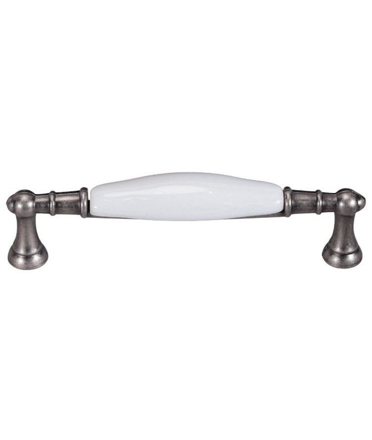 Ручка-скоба Brante RS.1426.128.F20 керамика-чёрный никель 606544