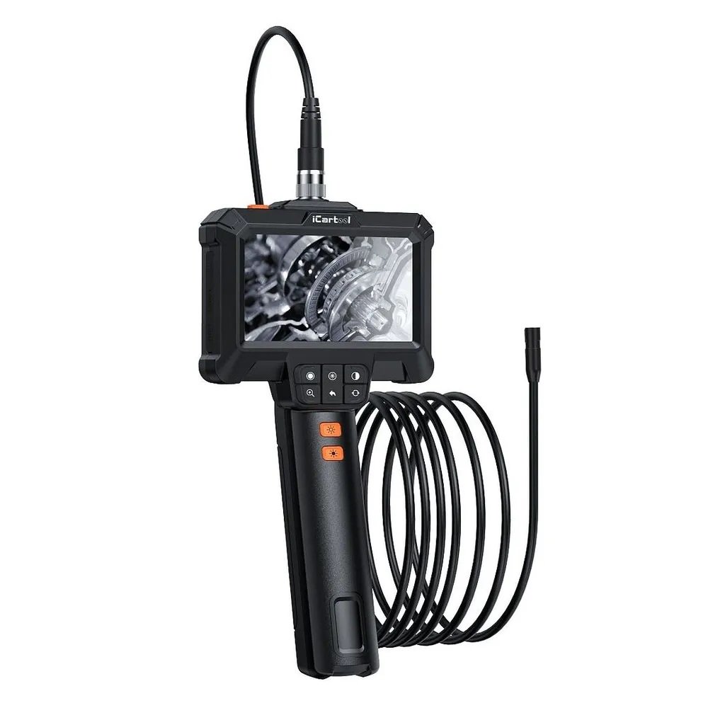 Промышленный эндоскоп iCarTool IPS экран 4.3', 2Мп, зонд 8.5 мм, длина 1м IC-VC81