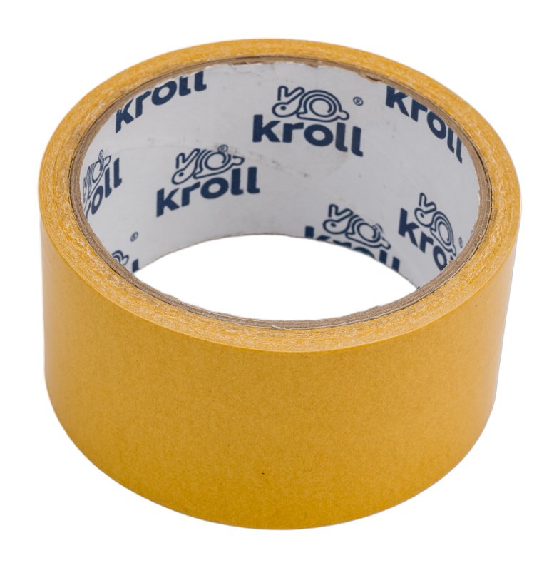 Клейкая лента двусторонняя полипропилен PP 48x10 KROLL 4607190400892