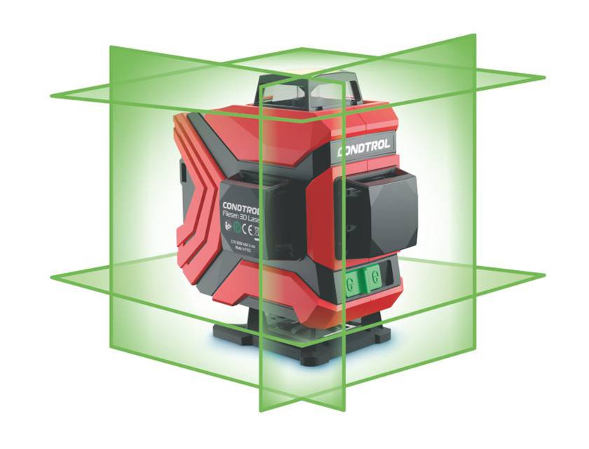 Лазерный нивелир Condtrol Fliesen 3D Laser 7-2-103