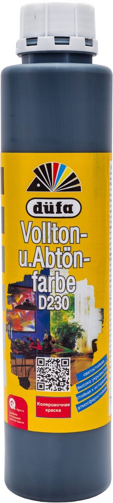Краситель Dufa D230 0114 черный, 750 мл Н0000000449