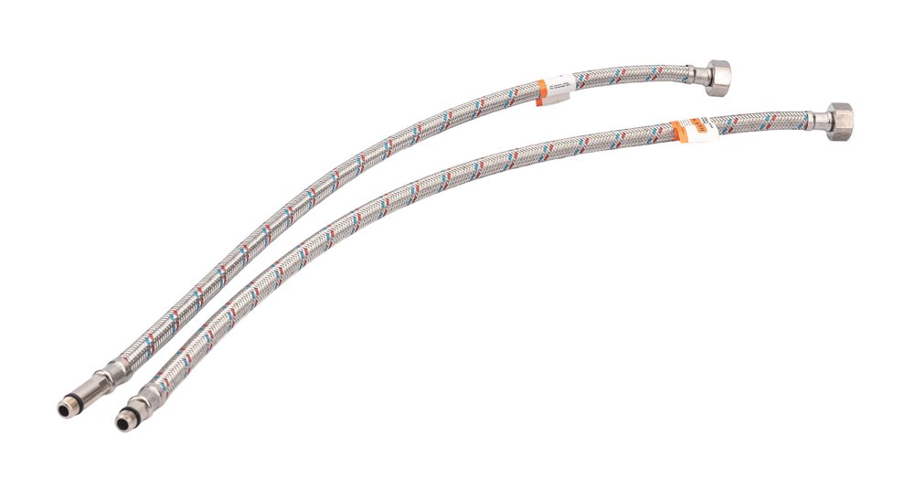 Подводка к смесителю (пара, 0.6 м, 1/2F-M10) VRT 521795