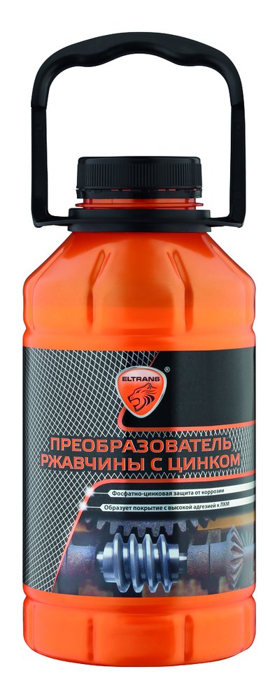 Преобразователь ржавчины ELTRANS с цинком ПЭТ флакон, 1 л EL-0702.07