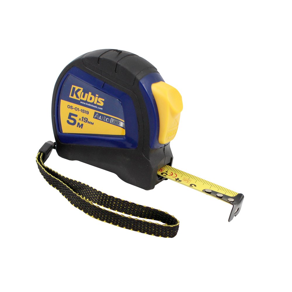 Рулетка измерительная KUBIS 5 м19 мм AutoLock 05-01-1519
