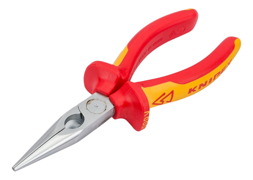 Диэлектрические длинногубцы с резцом KNIPEX KN-2506160SB