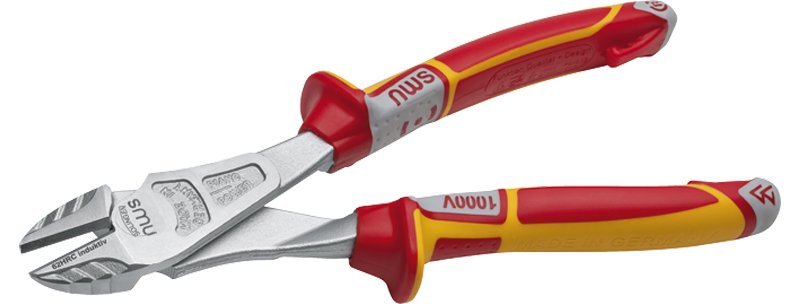 Силовые бокорезы VDE 1000В 180мм NWS 137-49-VDE-180
